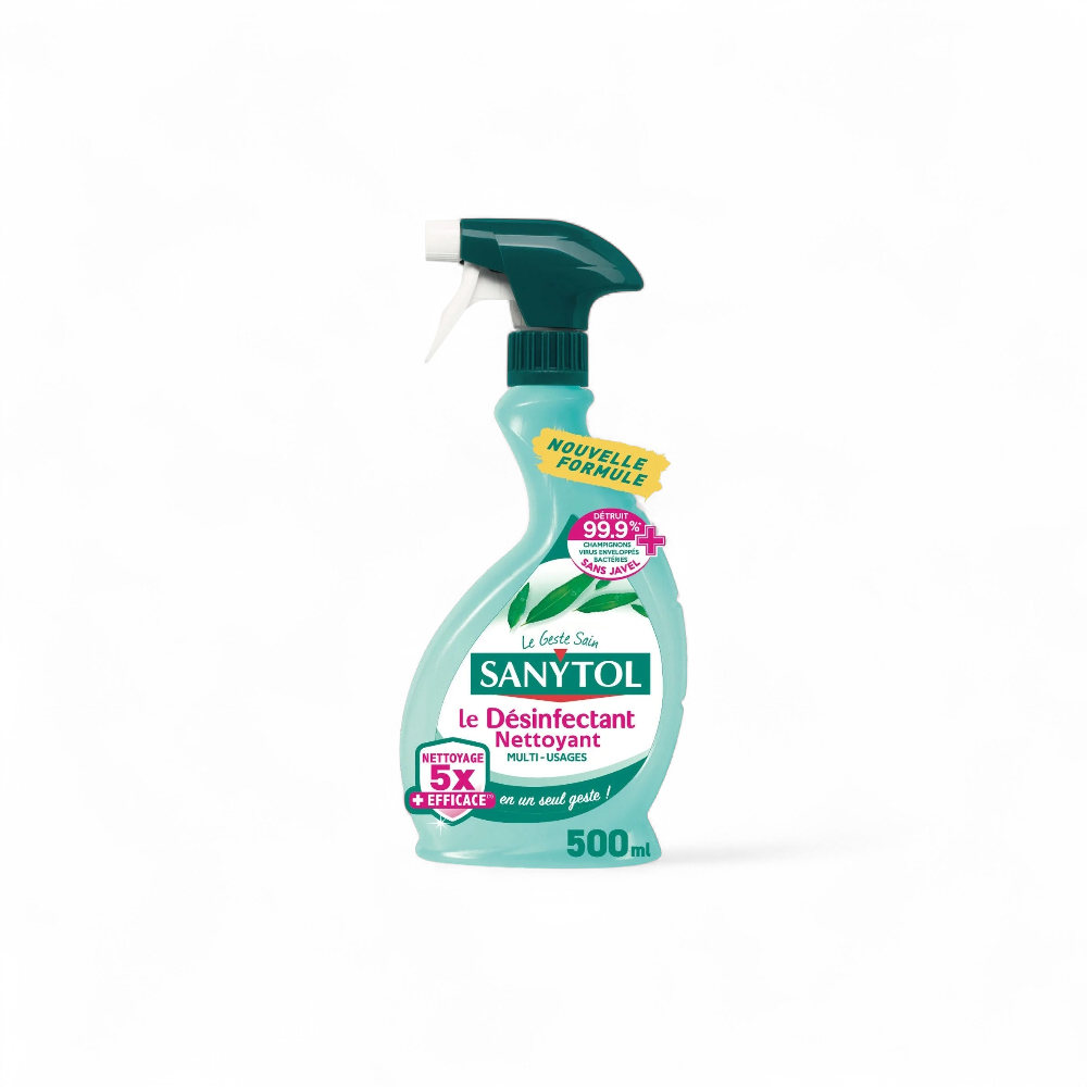 Désinfectant Nettoyant Multi-Usages 500ml Sanytol