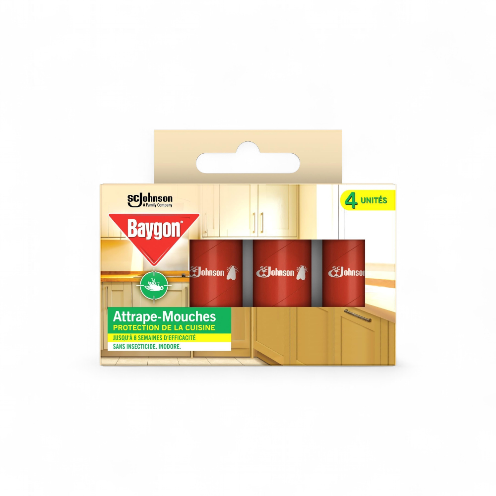 Attrape-Mouches x4 Baygon