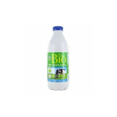 1L BOUCHON A VIS LAIT BIO DEMI ECREME BELLE FRANCE 1.40 €
