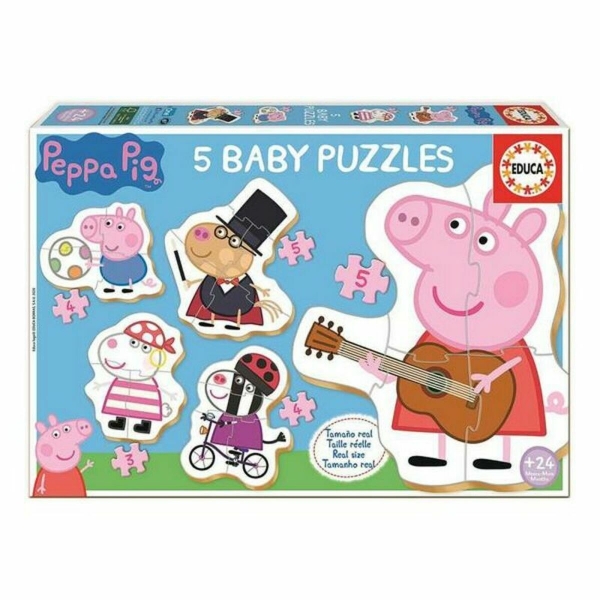 Set de 5 Puzzles Peppa Pig Baby