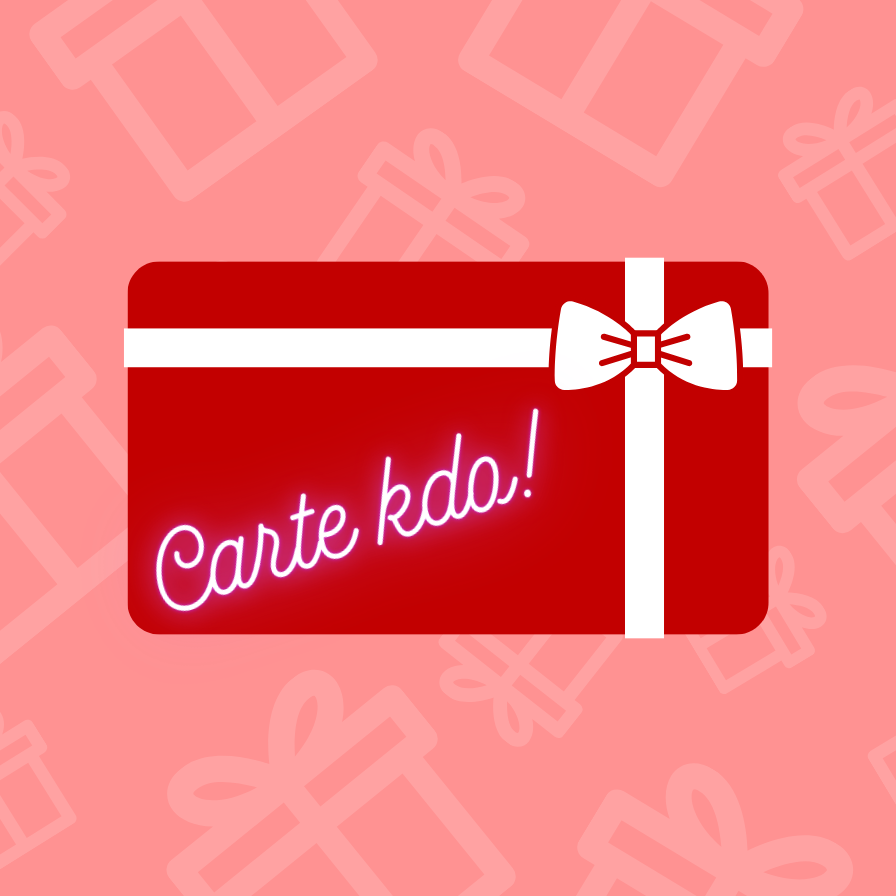 Red White Illustrative Gift Card Instagram Post
