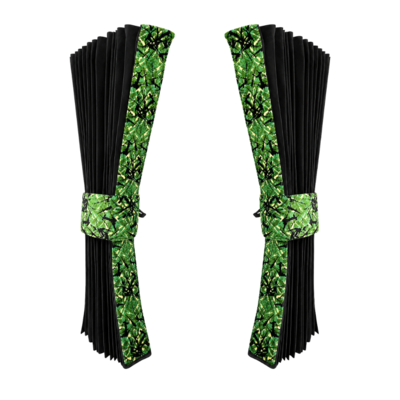rideaux-danois-vert-noir