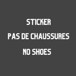 sticker-No- SHOES