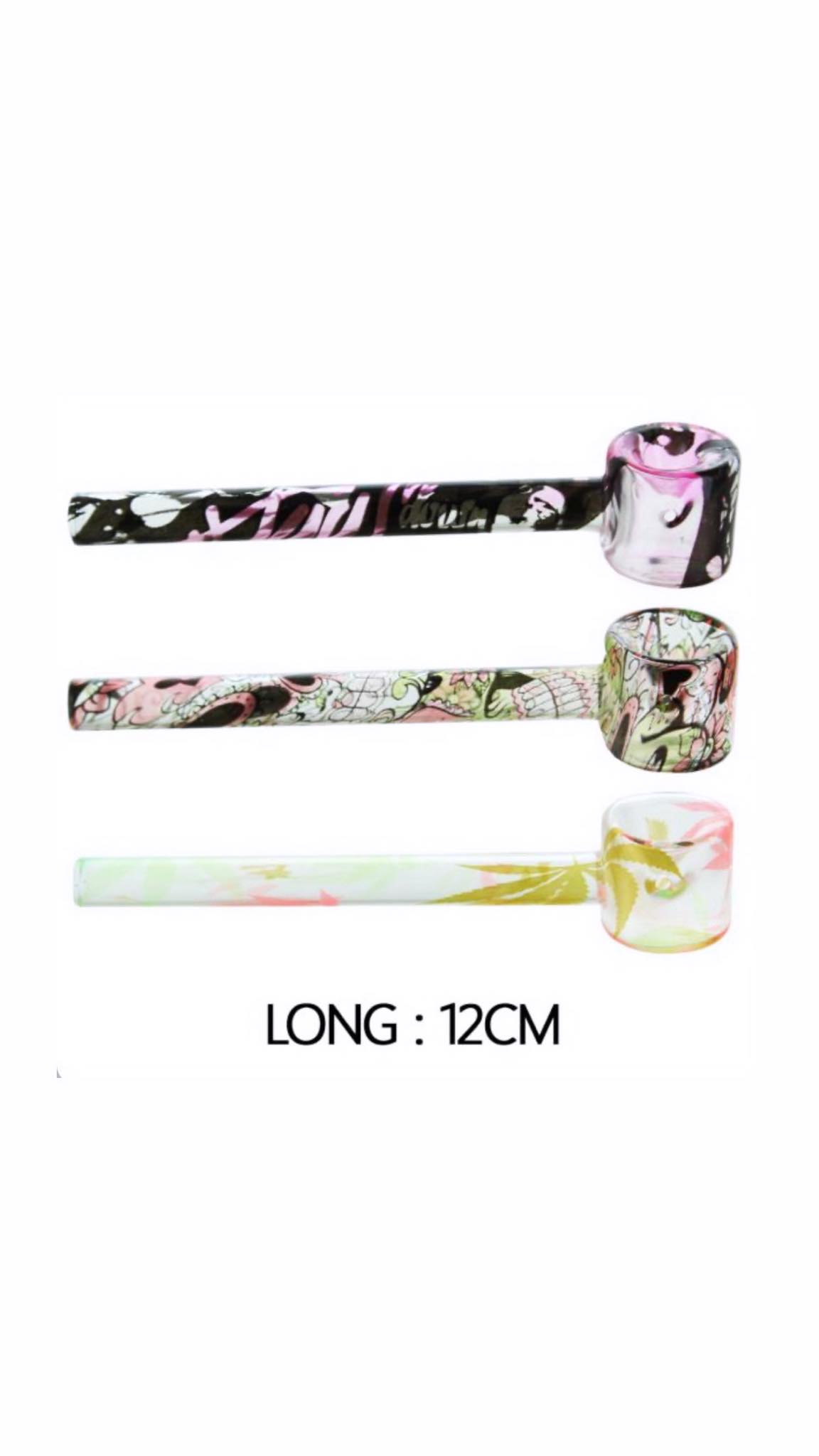 pipe en verre 12 cm