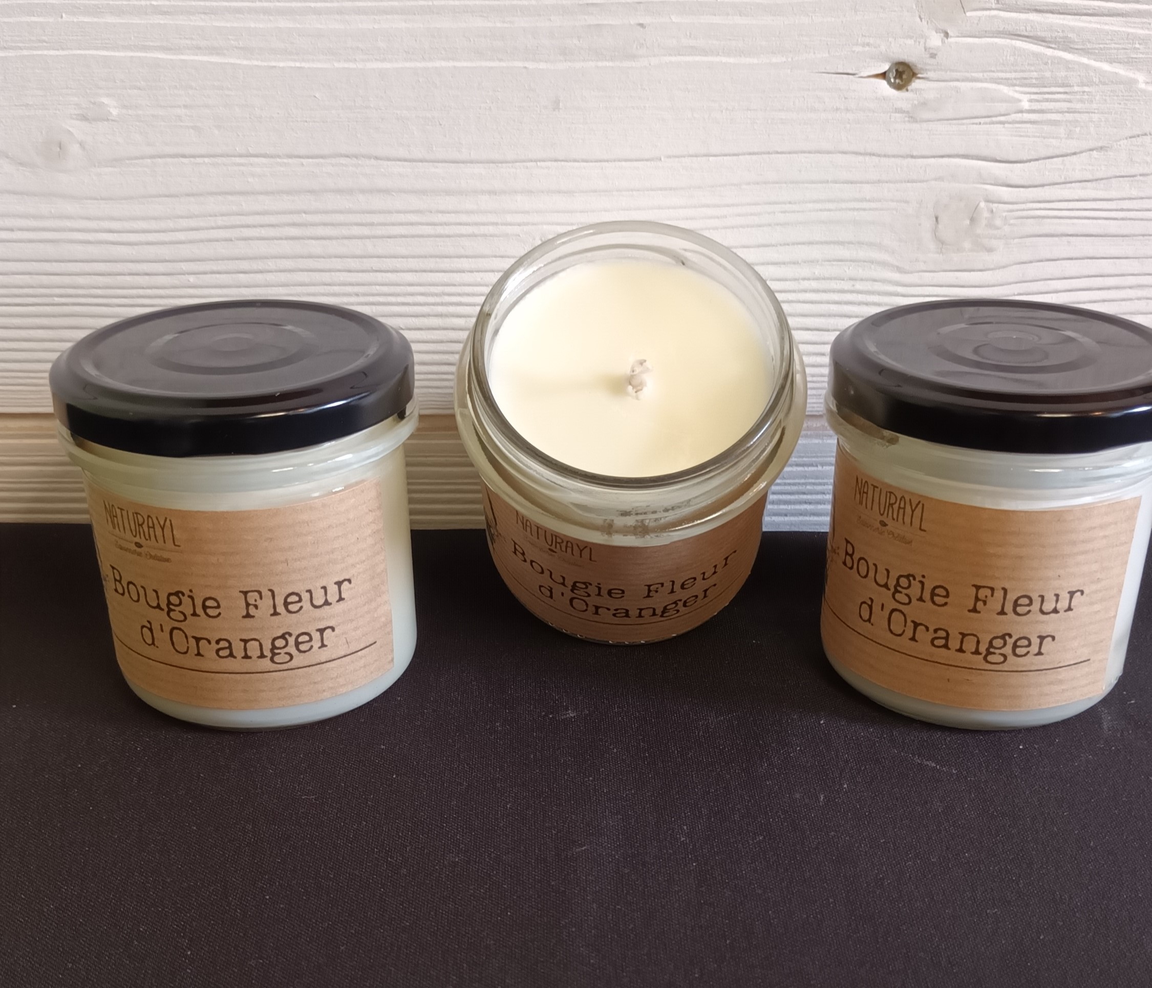 Bougie fleur doranger Graines de Love