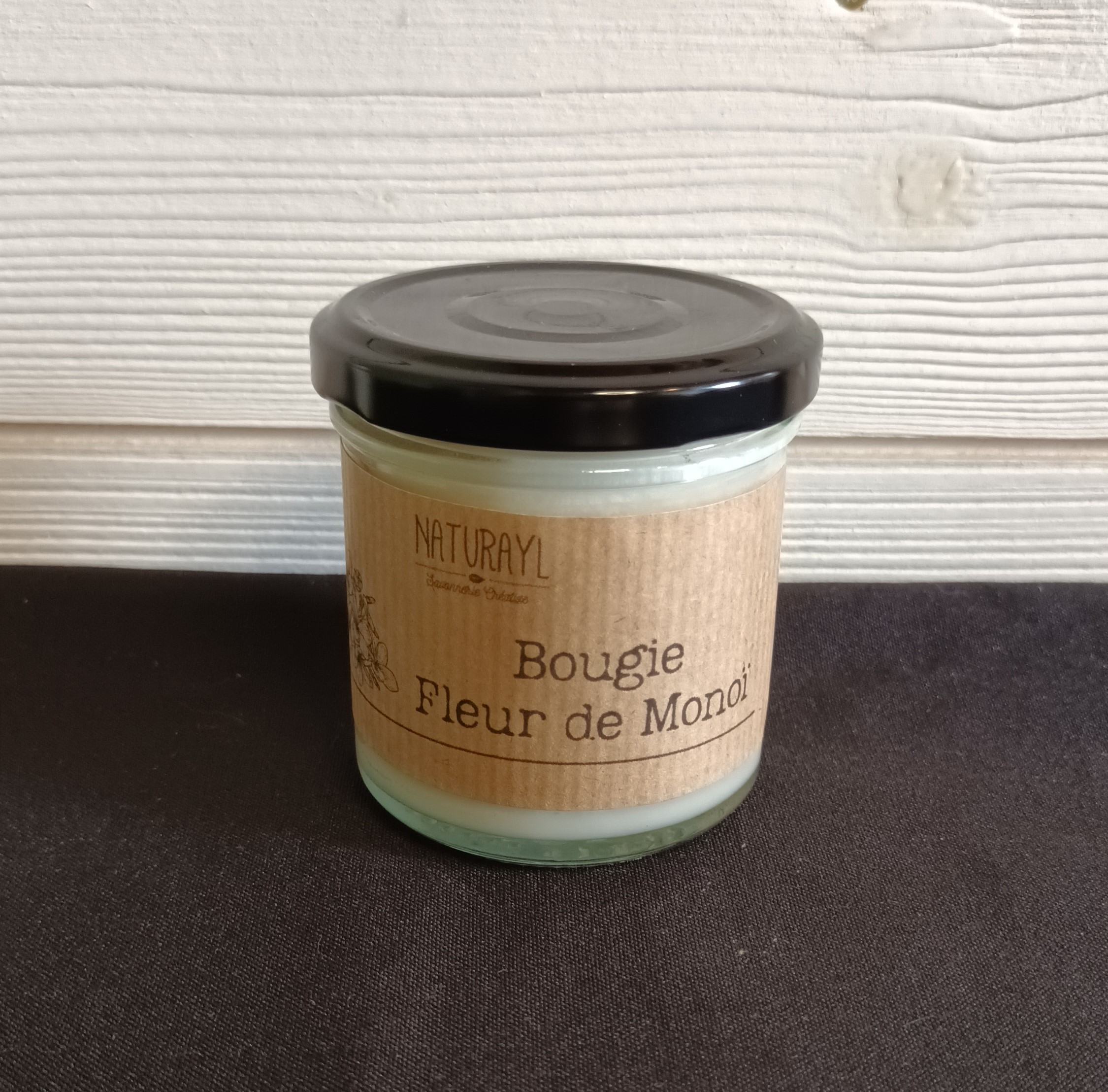 bougie fleur de monoï Graines de Love