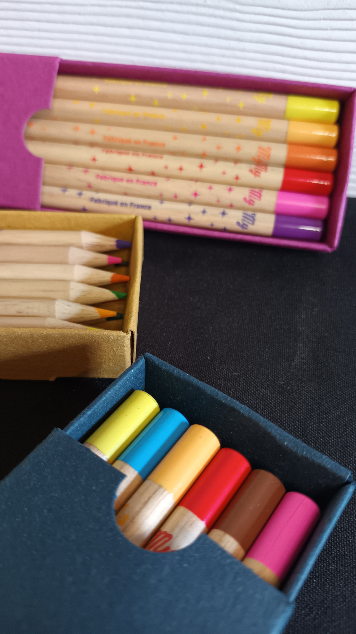 Boîte de 12 crayons de couleur Graines de Love