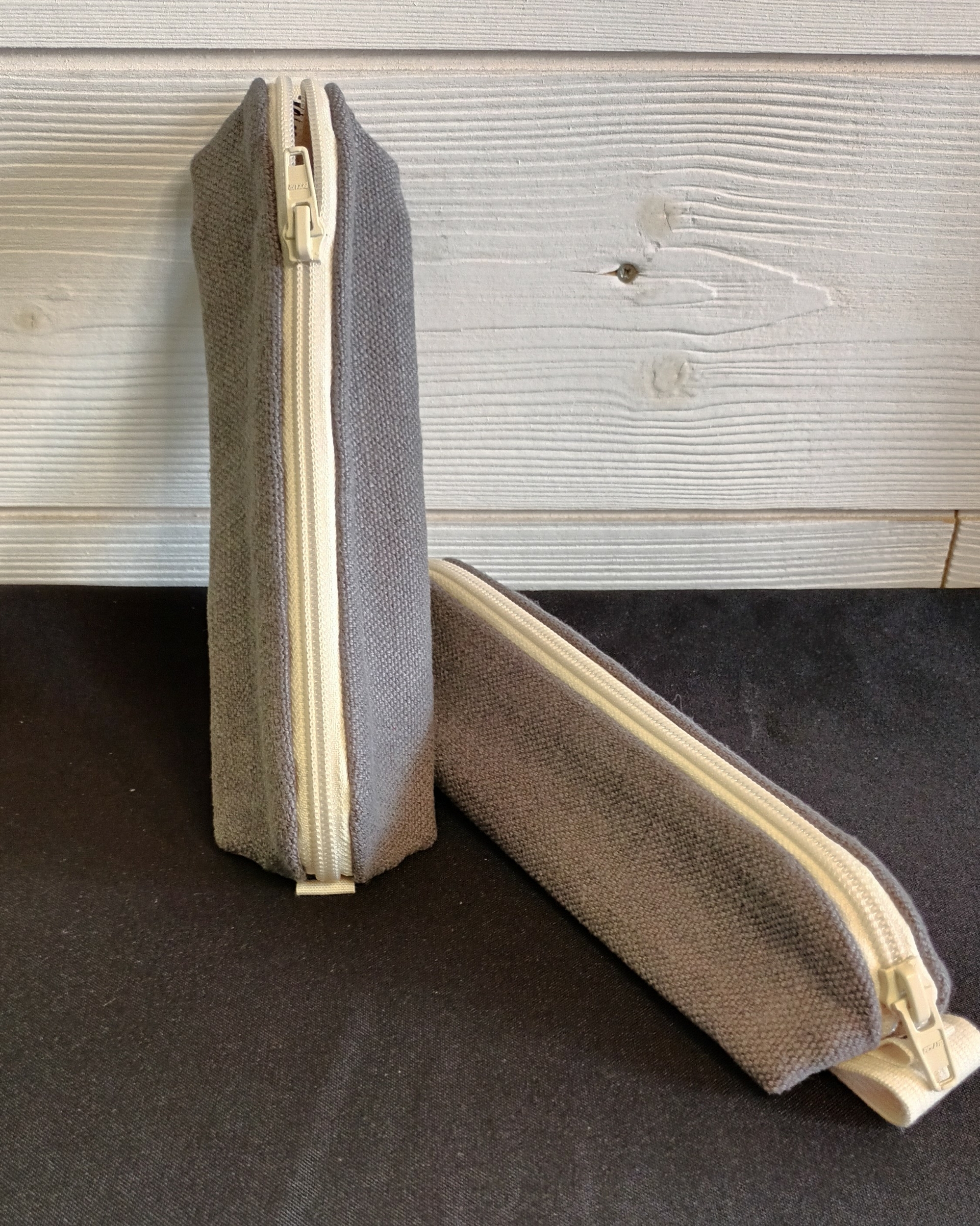 Trousse zippée en lin Graines de Love