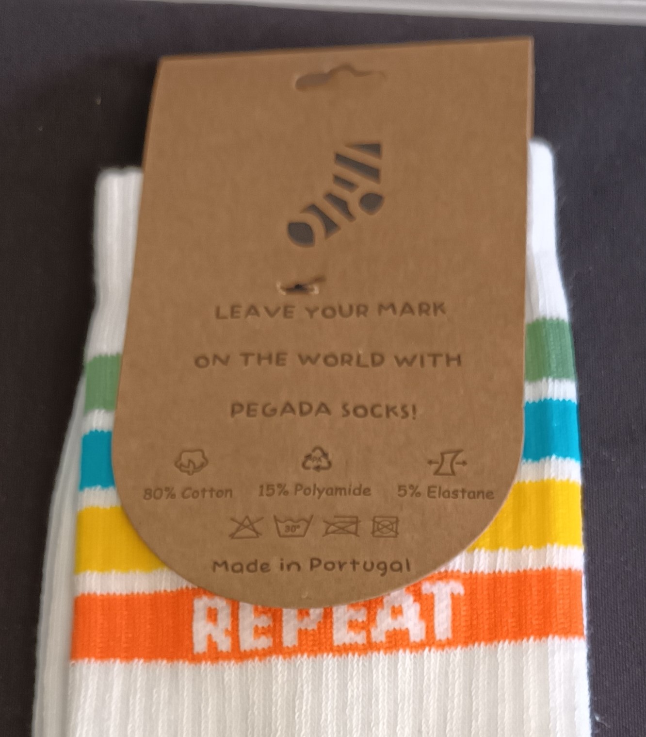 Chaussettes Eat Sleep Padel Repeat Graines de Love