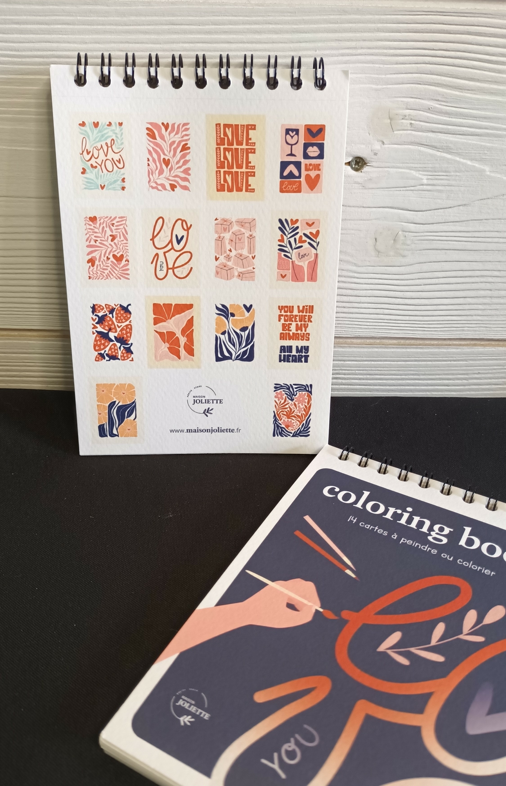 Carnet de coloriage Love Graines de Love