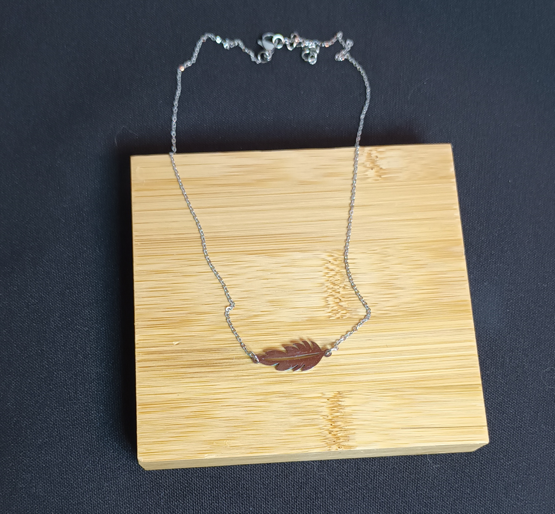 Collier plume Graines de Love