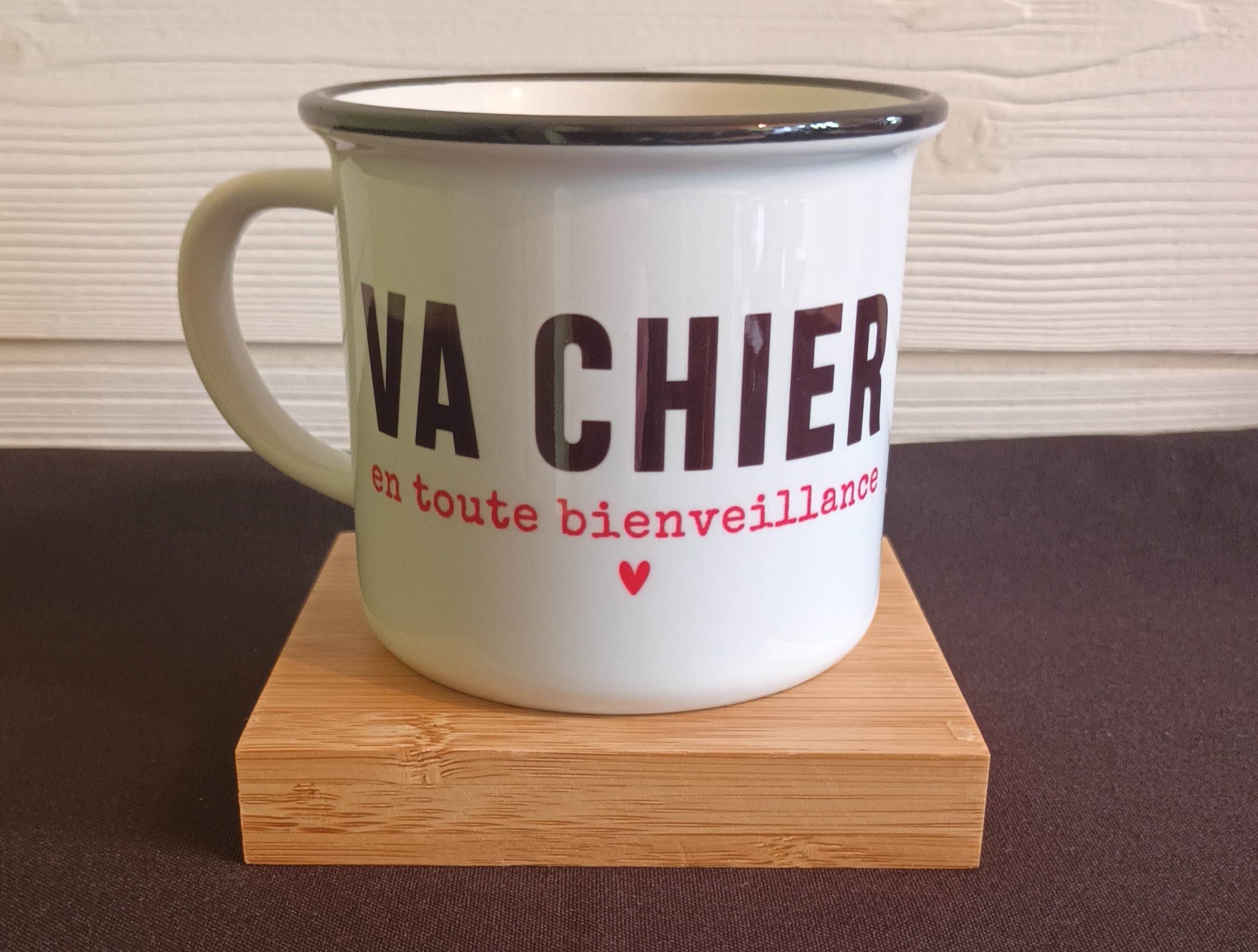 Mug Va chier en toute bienveillance Graines de Love