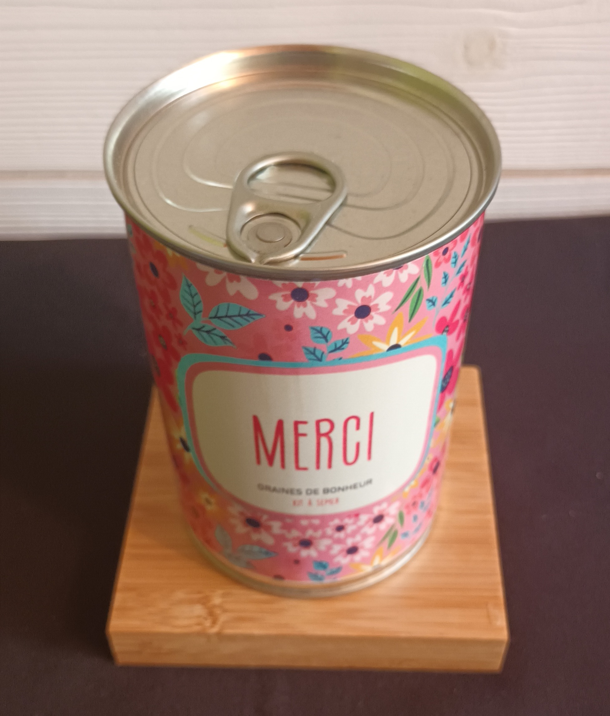 Boîte fleurs merci Graines de Love 1
