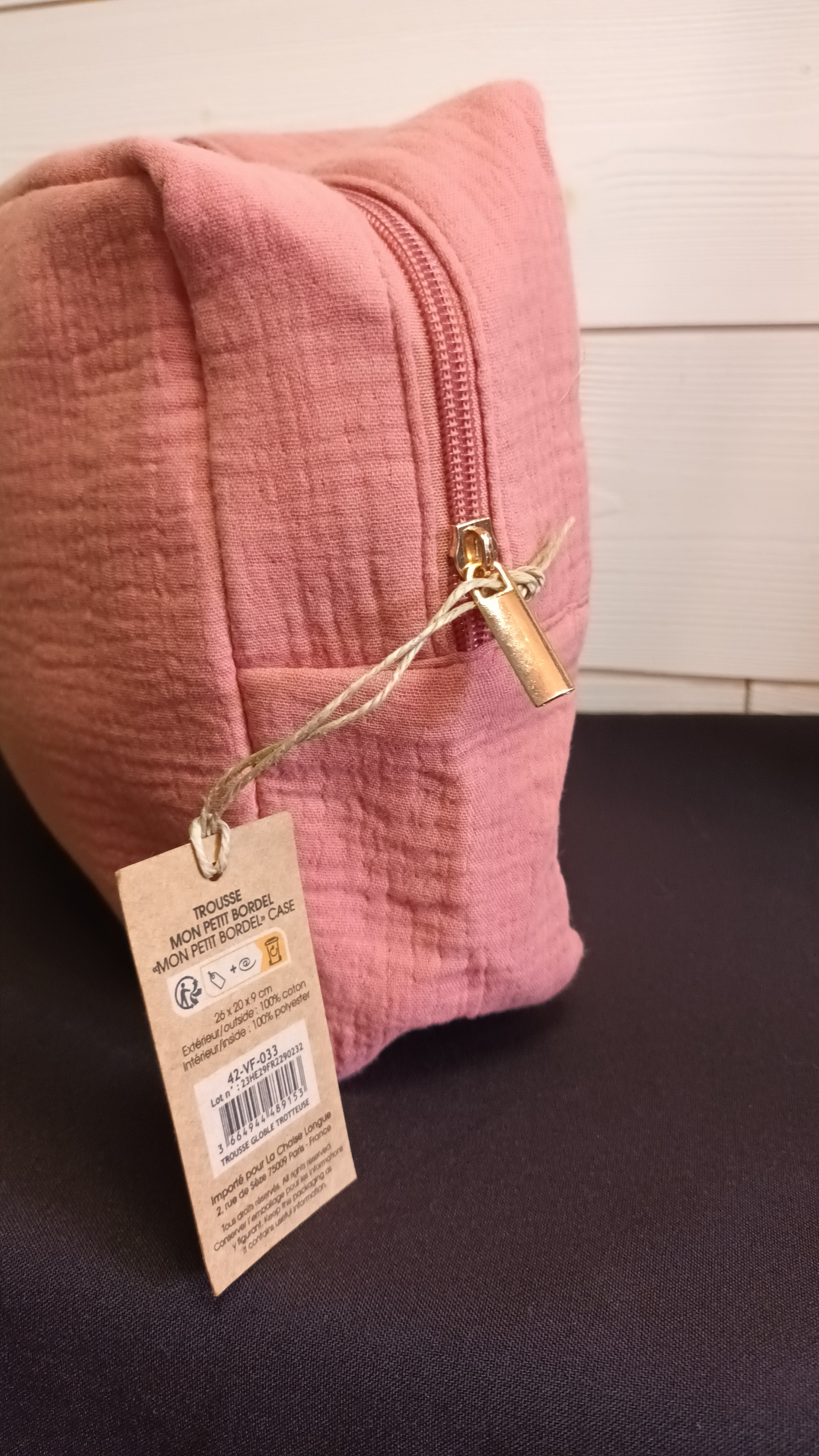 Trousse toilette Globe trotteuse 1 Graines de Love