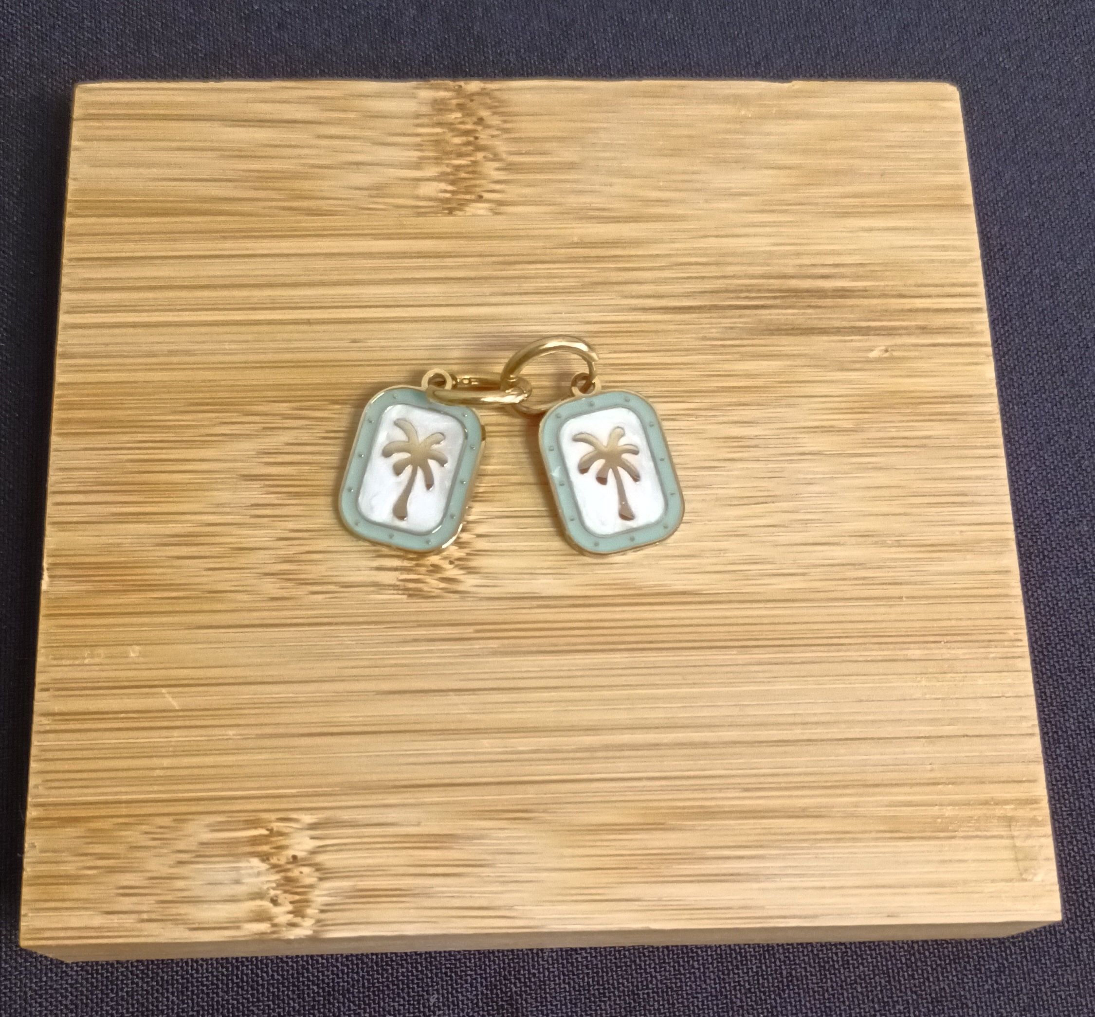 Boucles d'oreilles Palmier Graines de Love