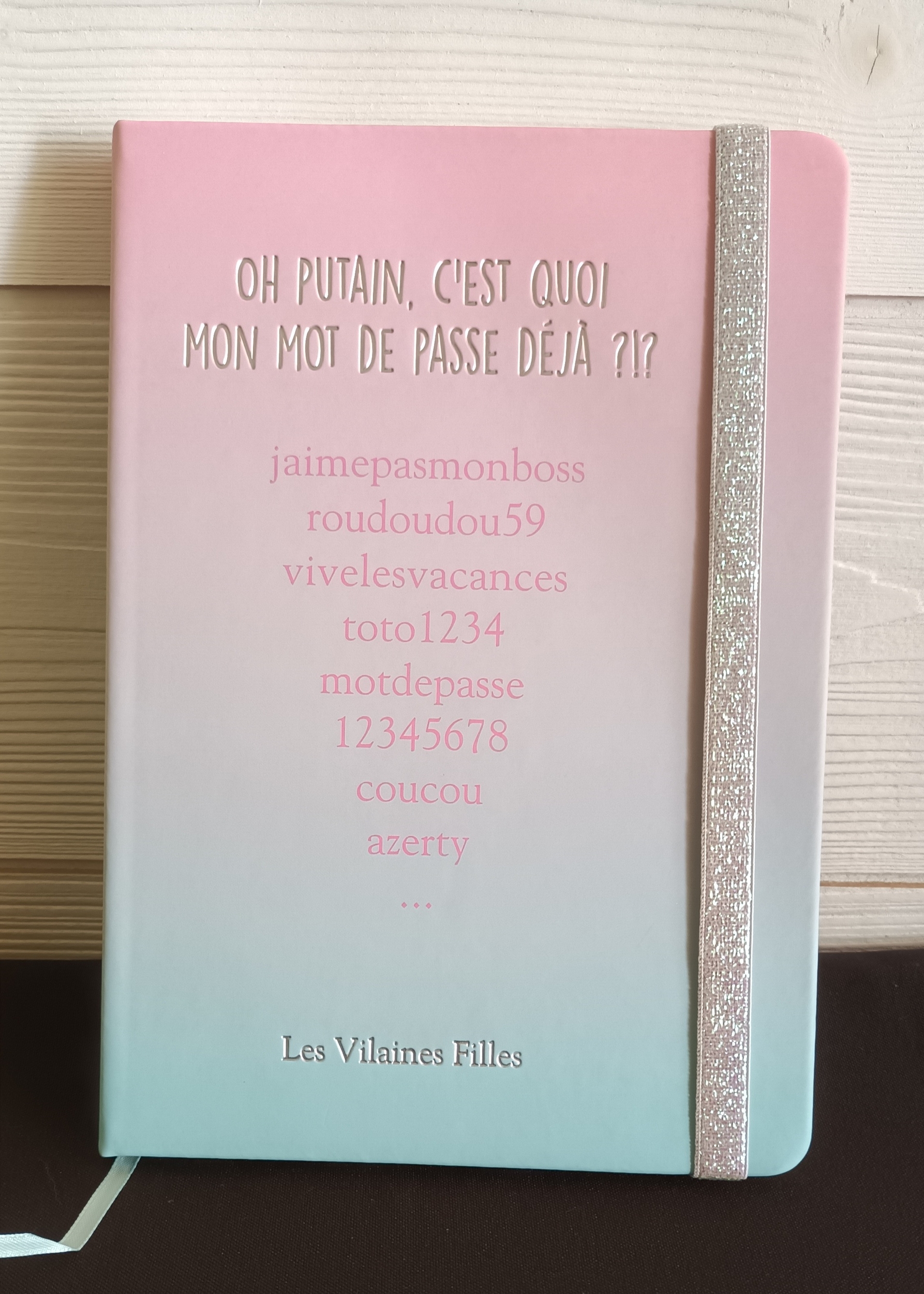 Carnet mot de passe Graines de love 1