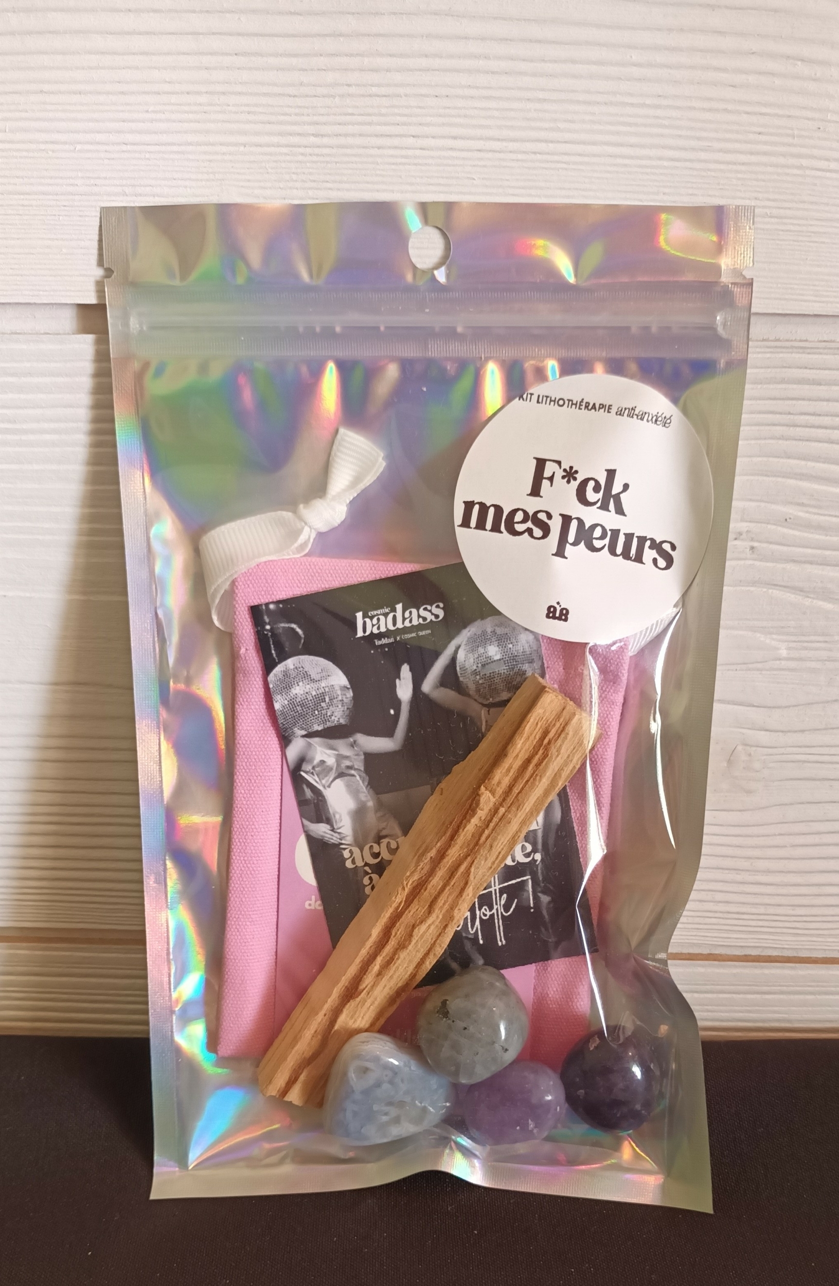 Kit lithothérapie F*ck mes peurs Graines de love