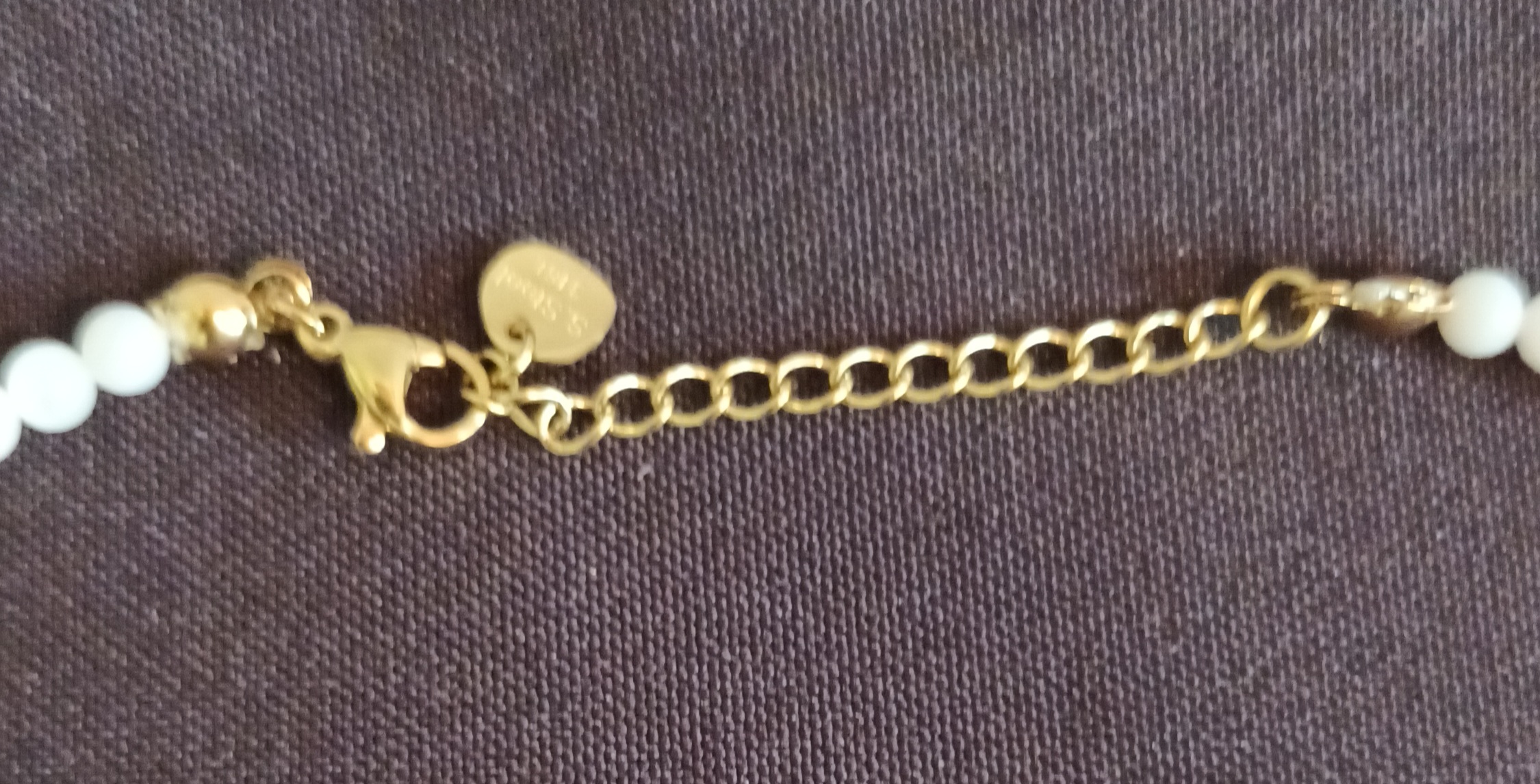 Collier perles breloques soleil Graines de Love