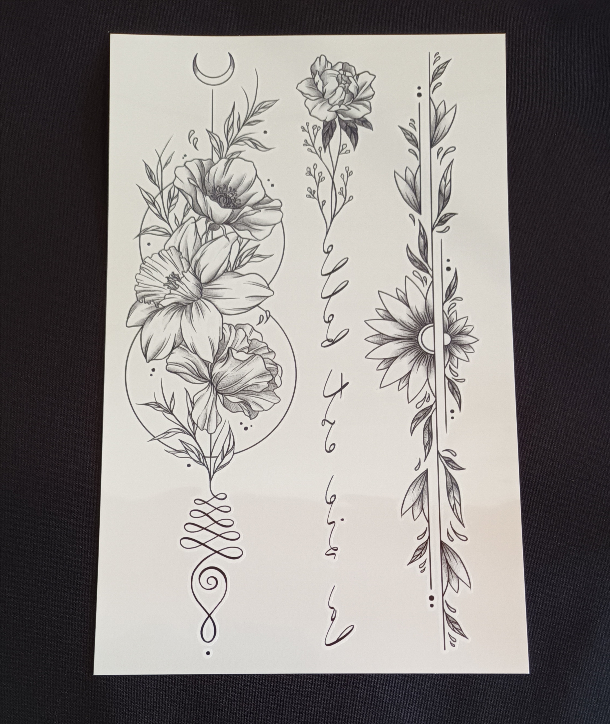 Tatouages éphémères Graines de Love