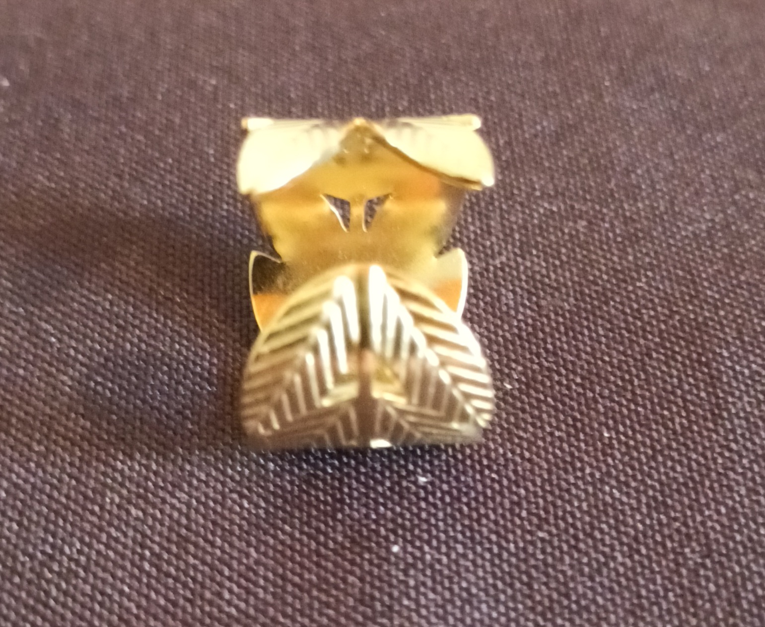 Bague branche de laurier dorée Graines de Love