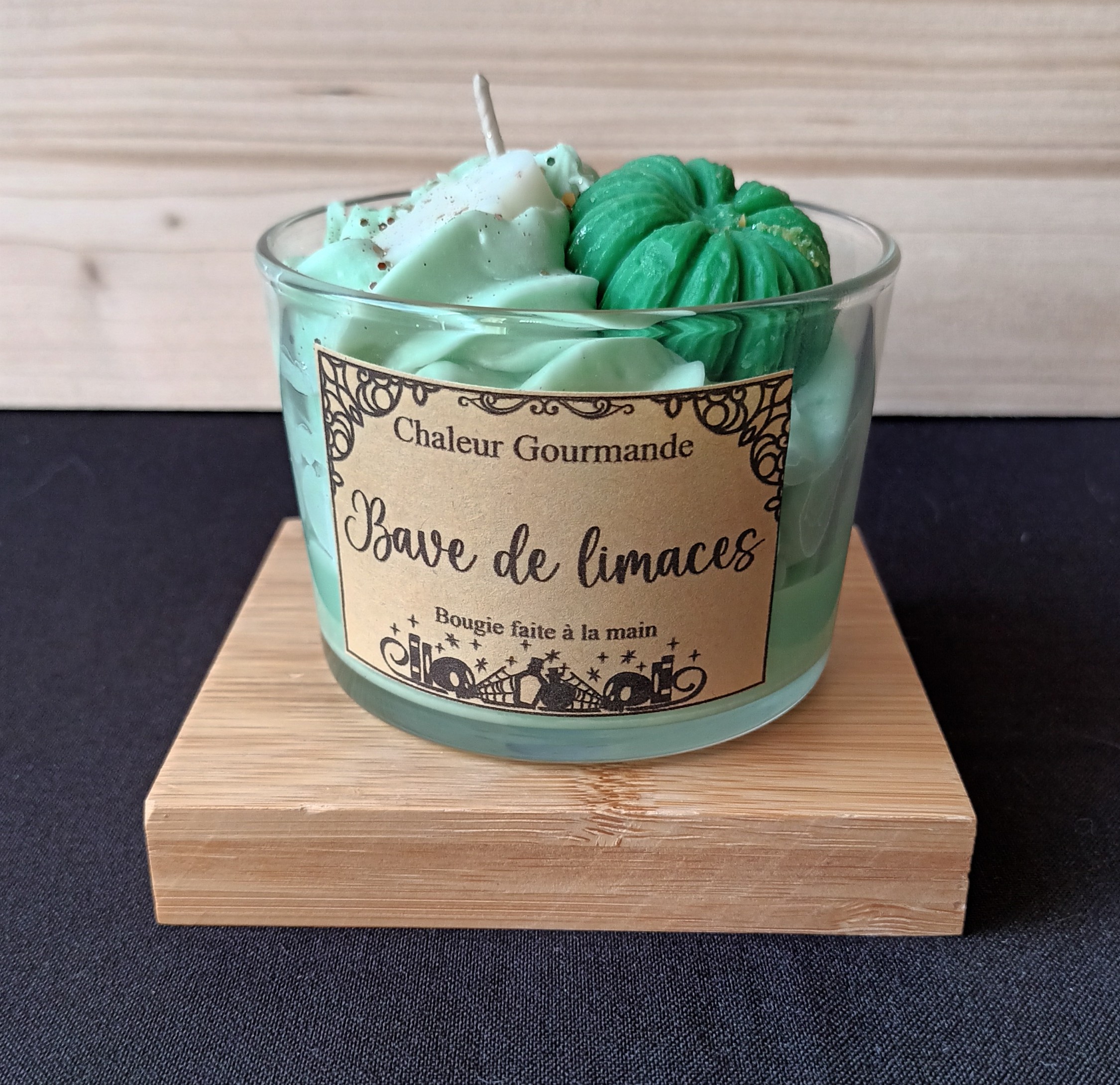 Bougie automne Bave de limace Graines de Love
