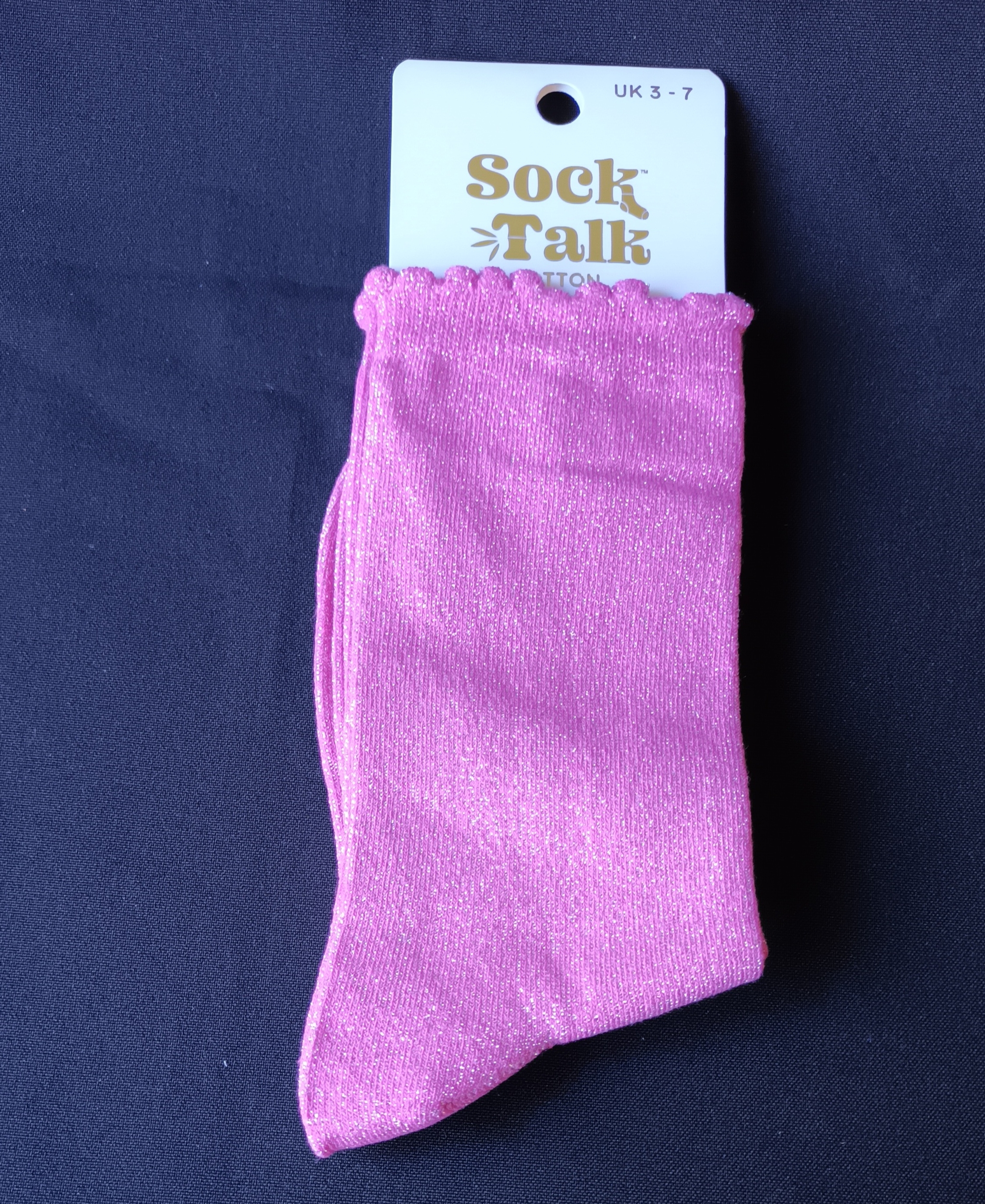 Chaussettes paillettes roses 1 Graines de Love