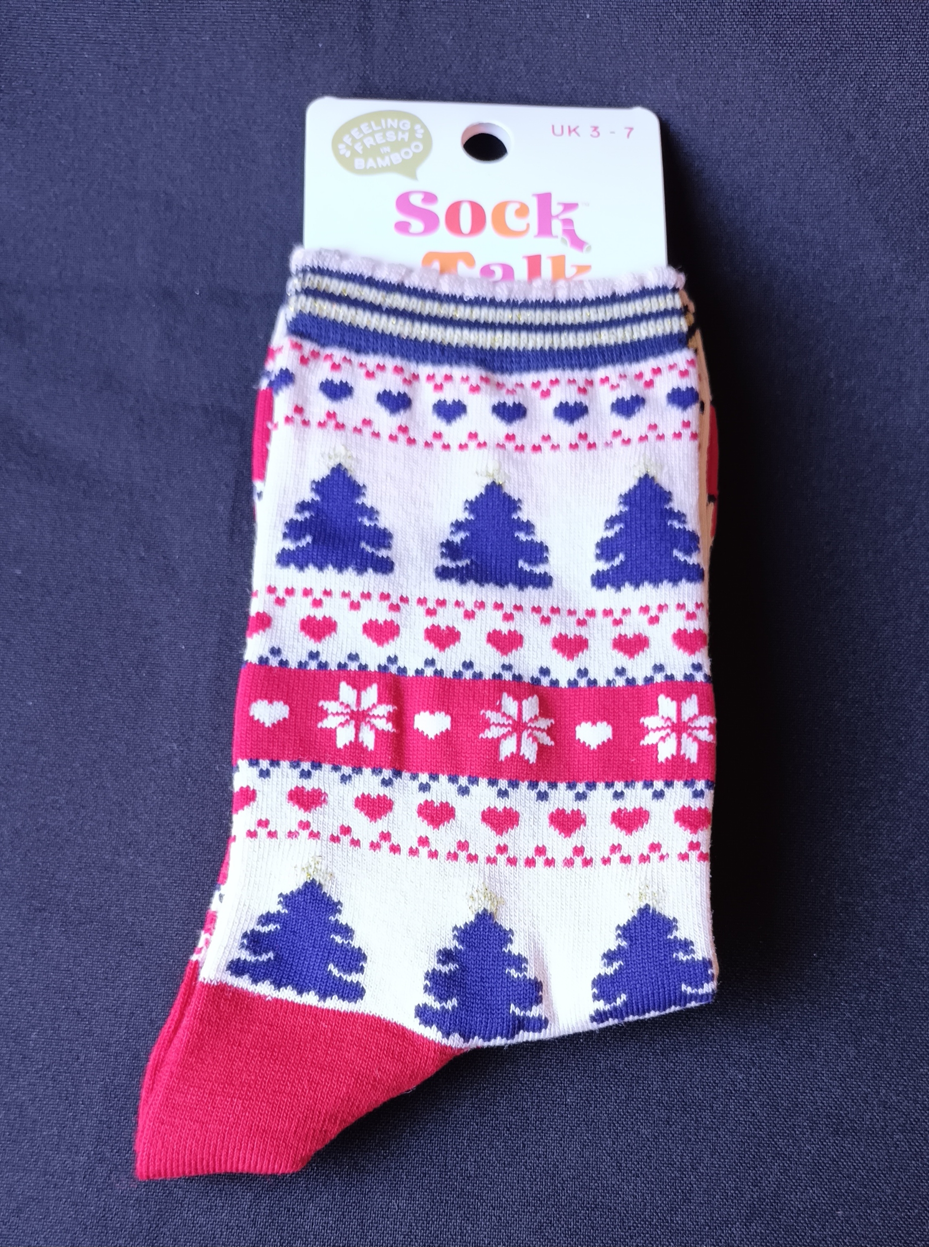 Chaussettes sapin Noël 1 Graines de Love
