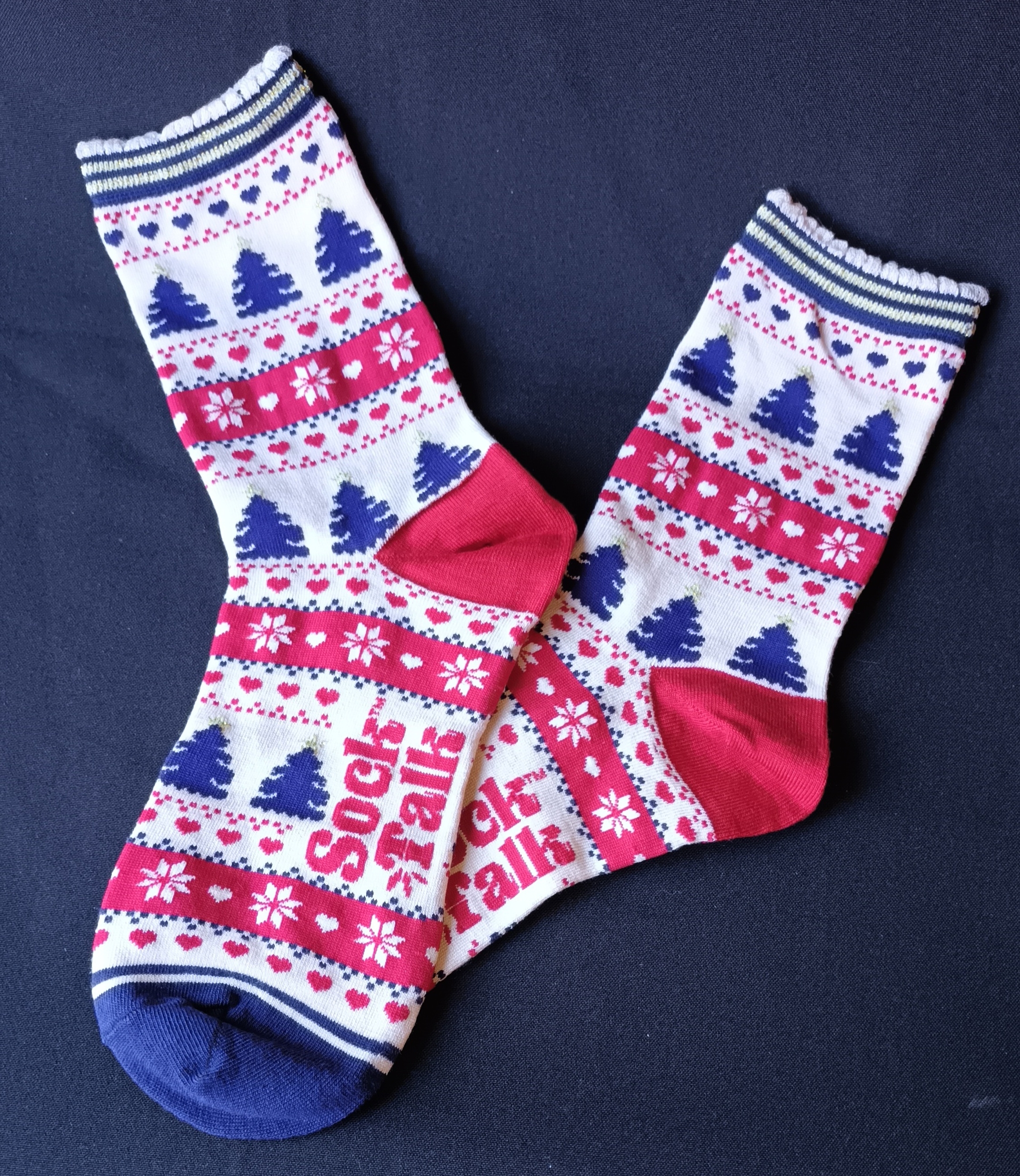 Chaussettes sapin Noël Graines de Love