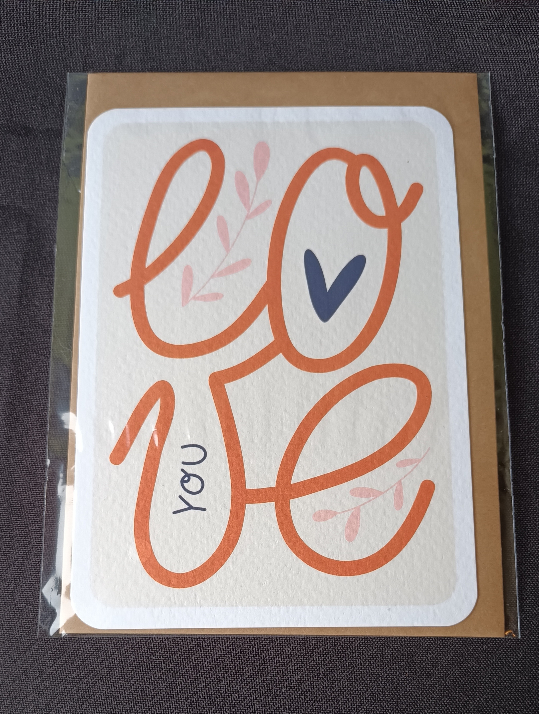 Carte postale LOVE YOU Graines de Love
