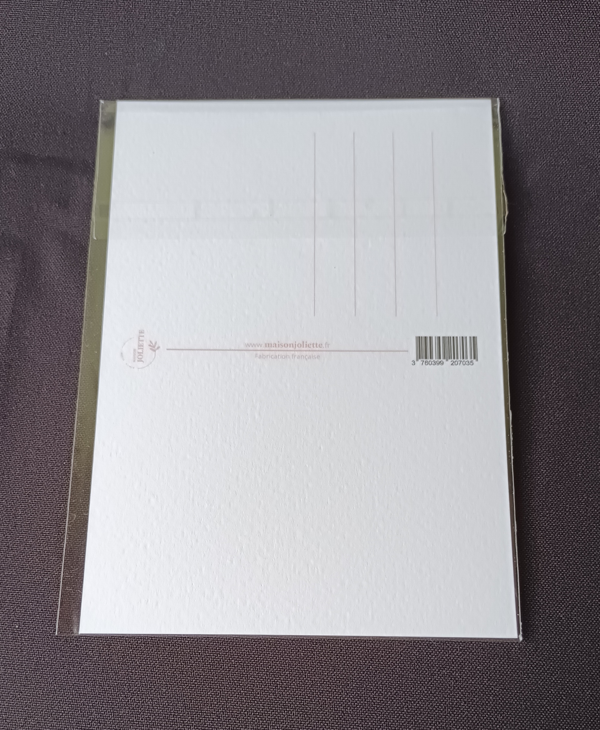 Carte postale dos Graines de Love