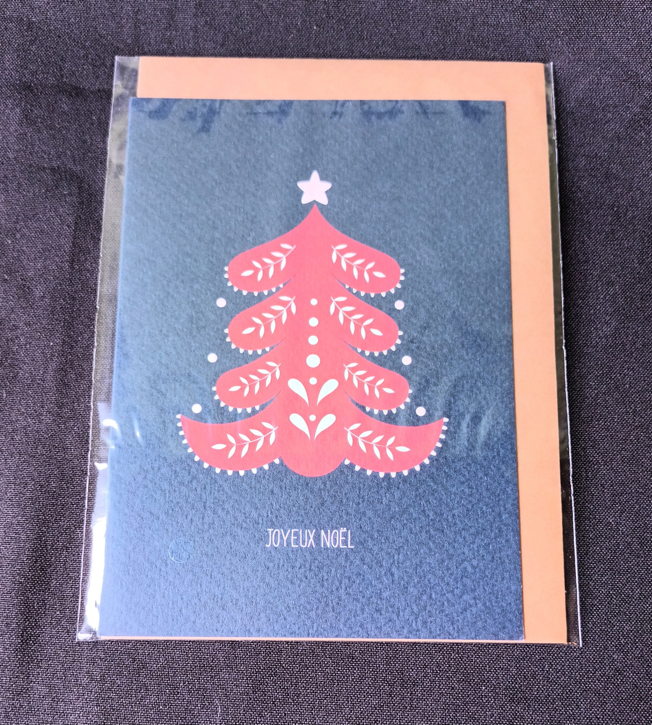 Carte vœux Sapin Graines de Love