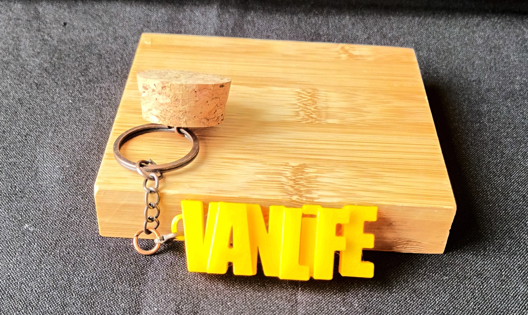 Porte-clé Vanlife. Graines de Love.