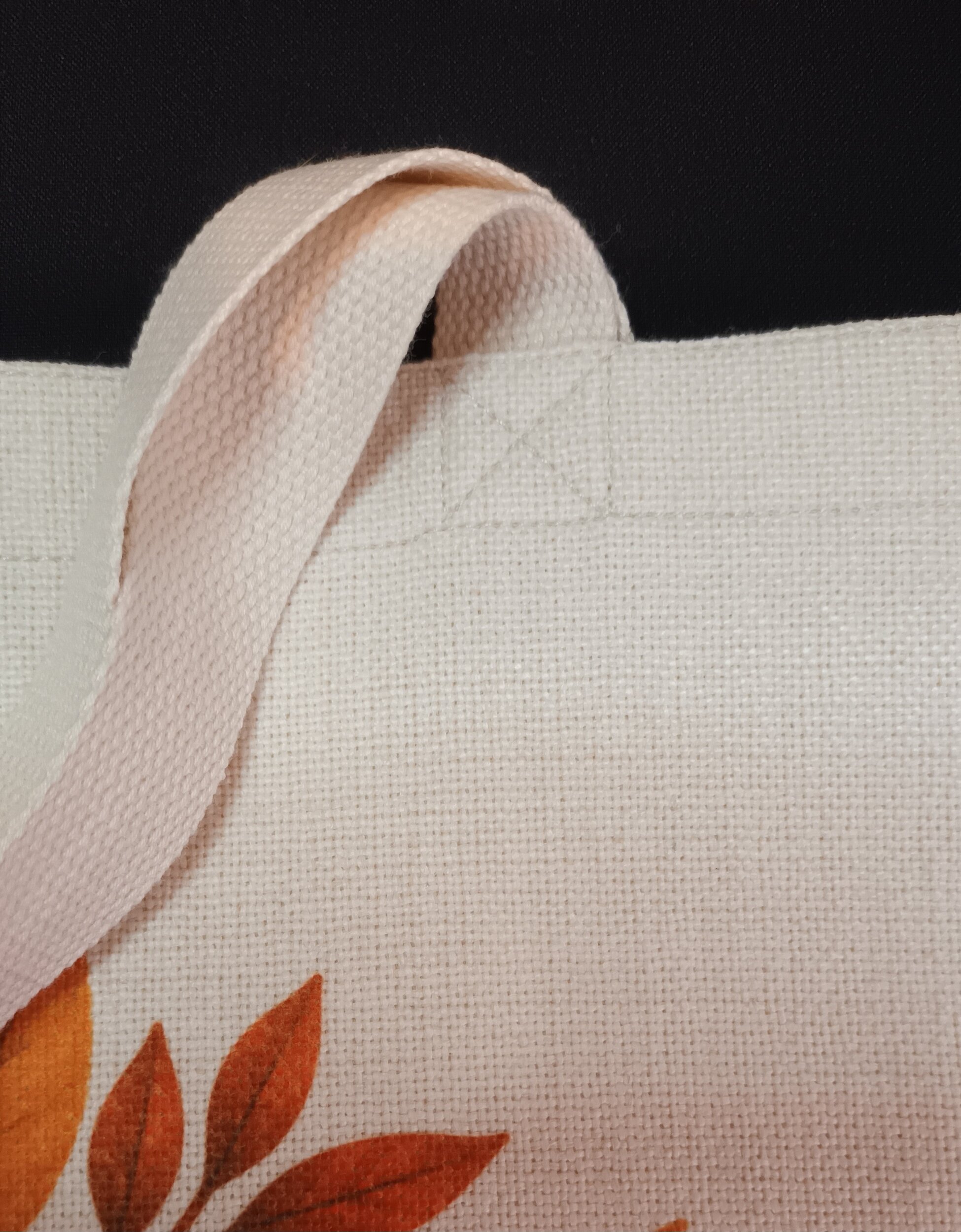 Tote bag Be happy coutures