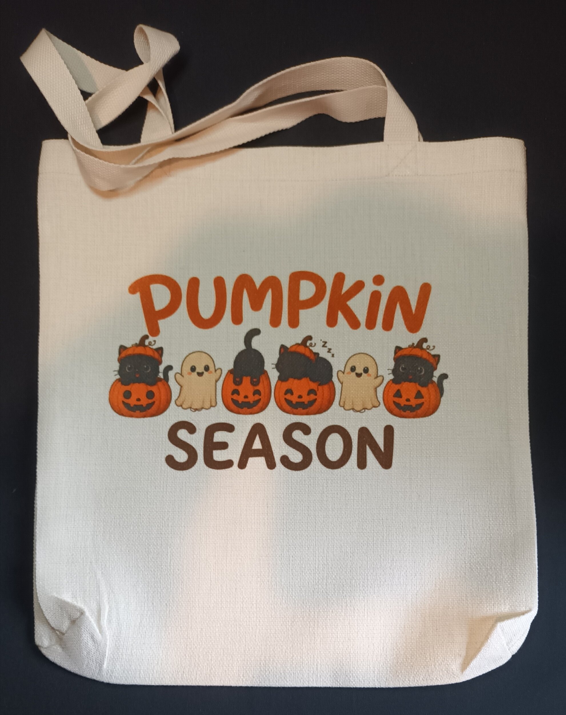 Tote bag Pumpkin season face