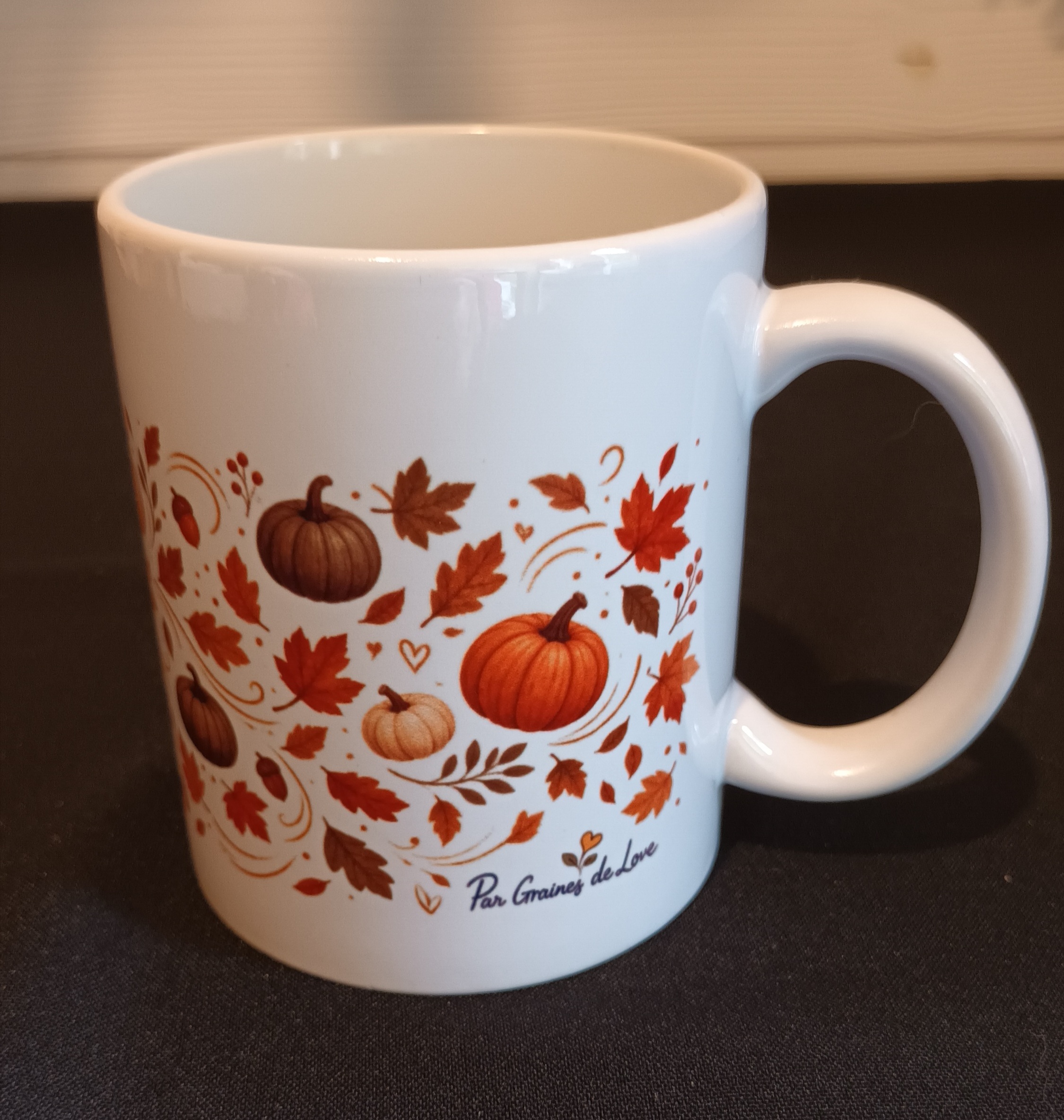 Mug Automne Addict dos