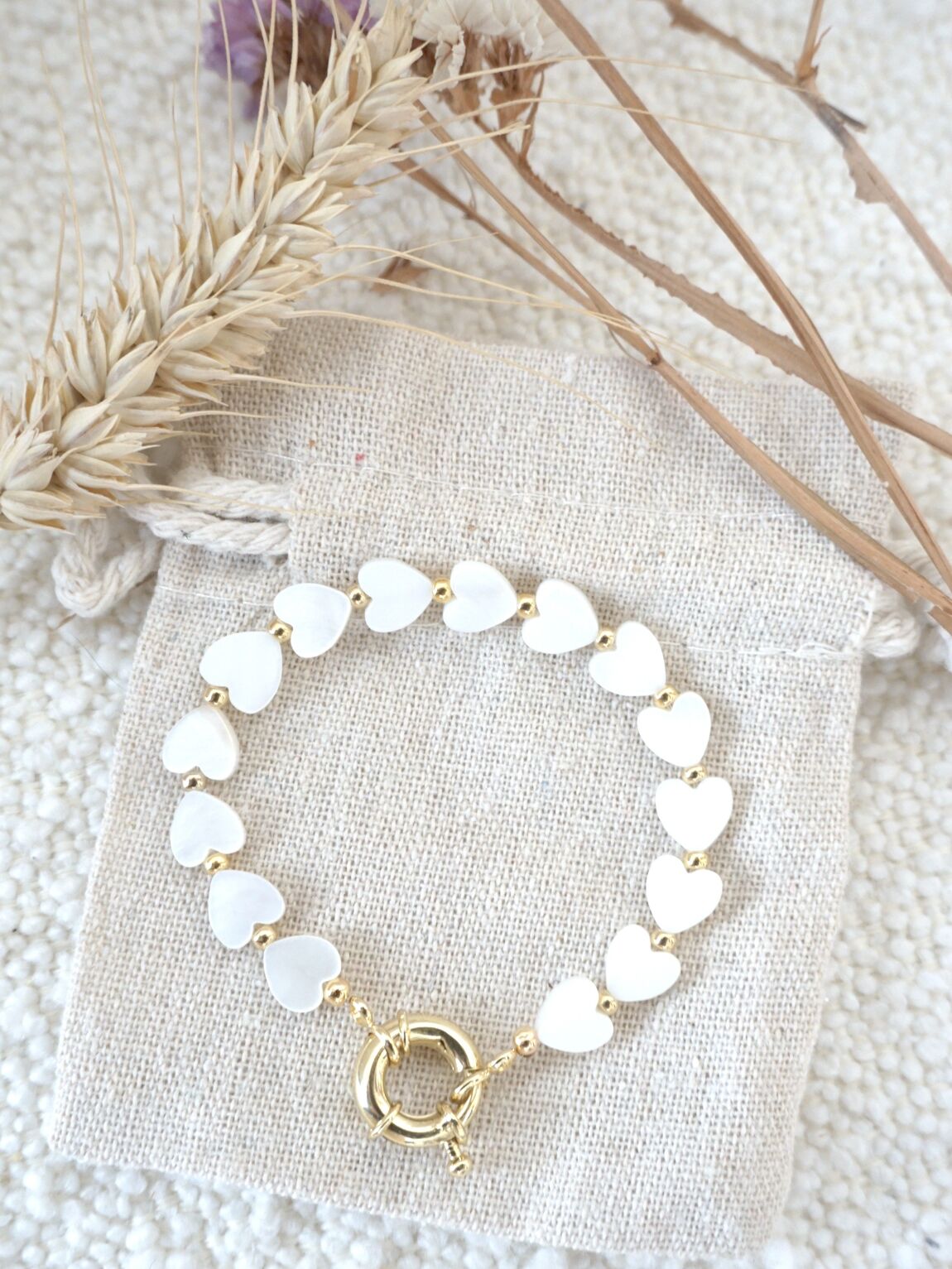 Bracelet coeur HM Graines de Love