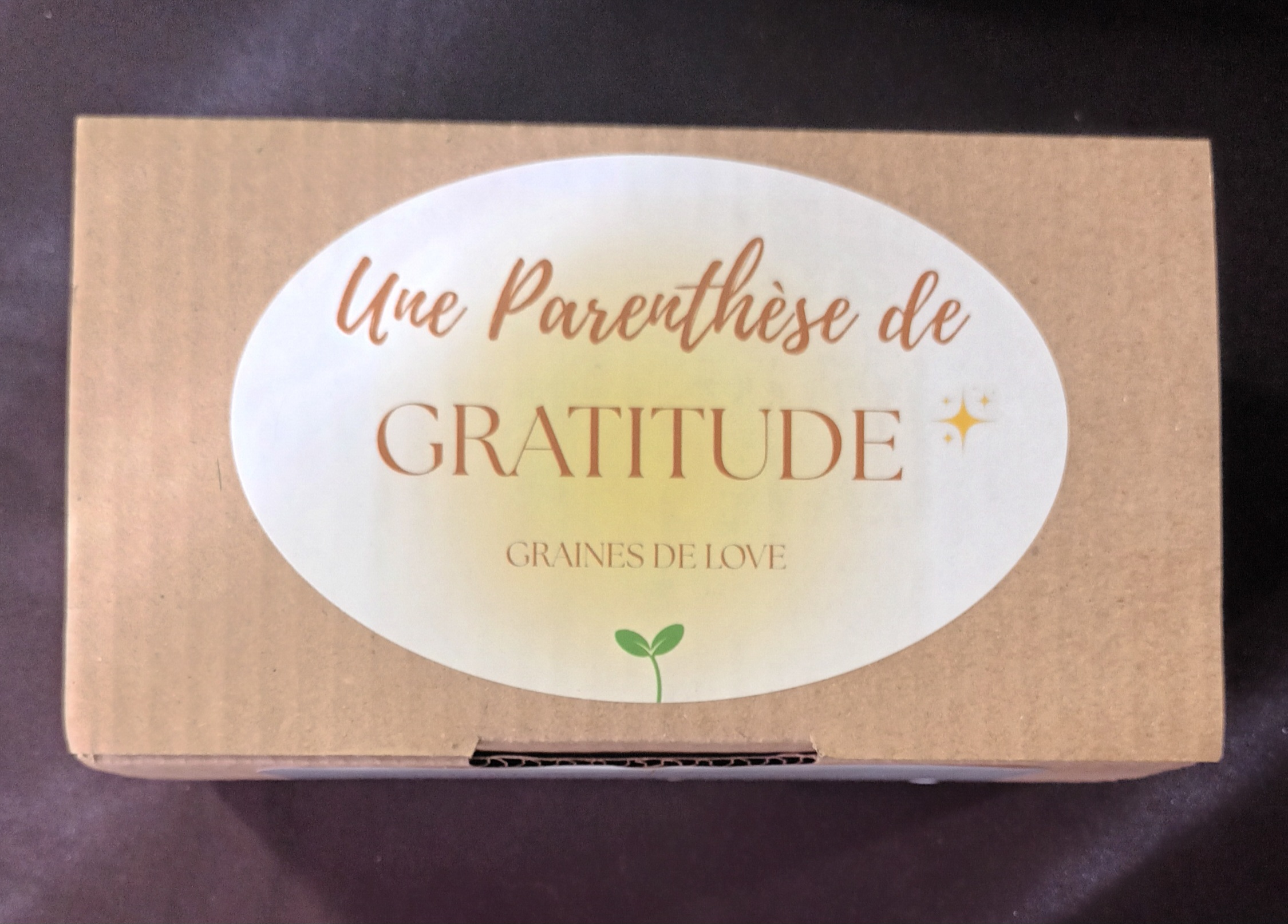 Une Parenthèse de Gratitude 