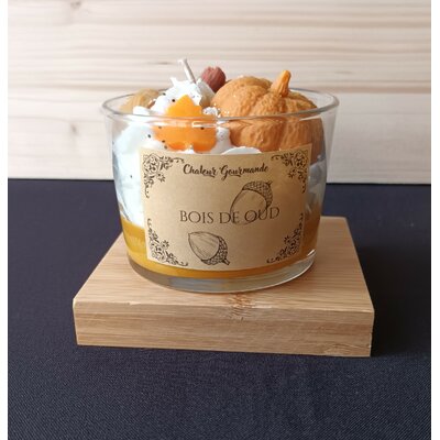 Bougie automne Bois de oud Graines de Love