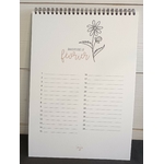 calendrier perpétuel Graines de Love