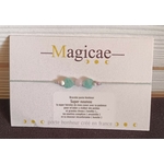Bracelet Porte bonheur Super nounou Graines de love