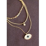 Collier oeil Isis Graines de Love