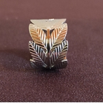 Bague branche de laurier argentée Graines de Love
