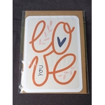 Carte postale LOVE YOU Graines de Love