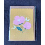 Carte postale Pivoine jaune Graines de Love