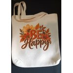 Tote bag Be happy face
