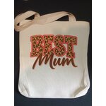 Tote bag Best mum face