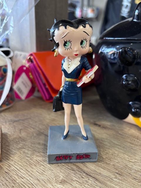 Figurine résine Betty Boop Femme d\'affaires