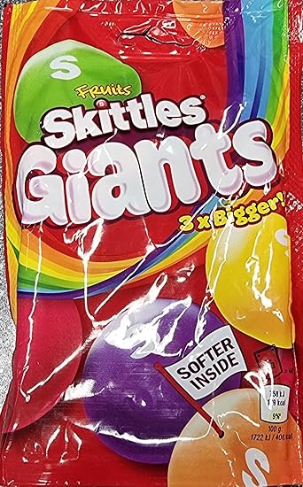 Skittles Géants aux fruits