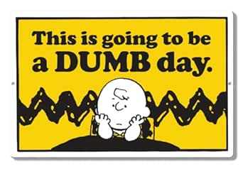 Plaque Charlie Brown