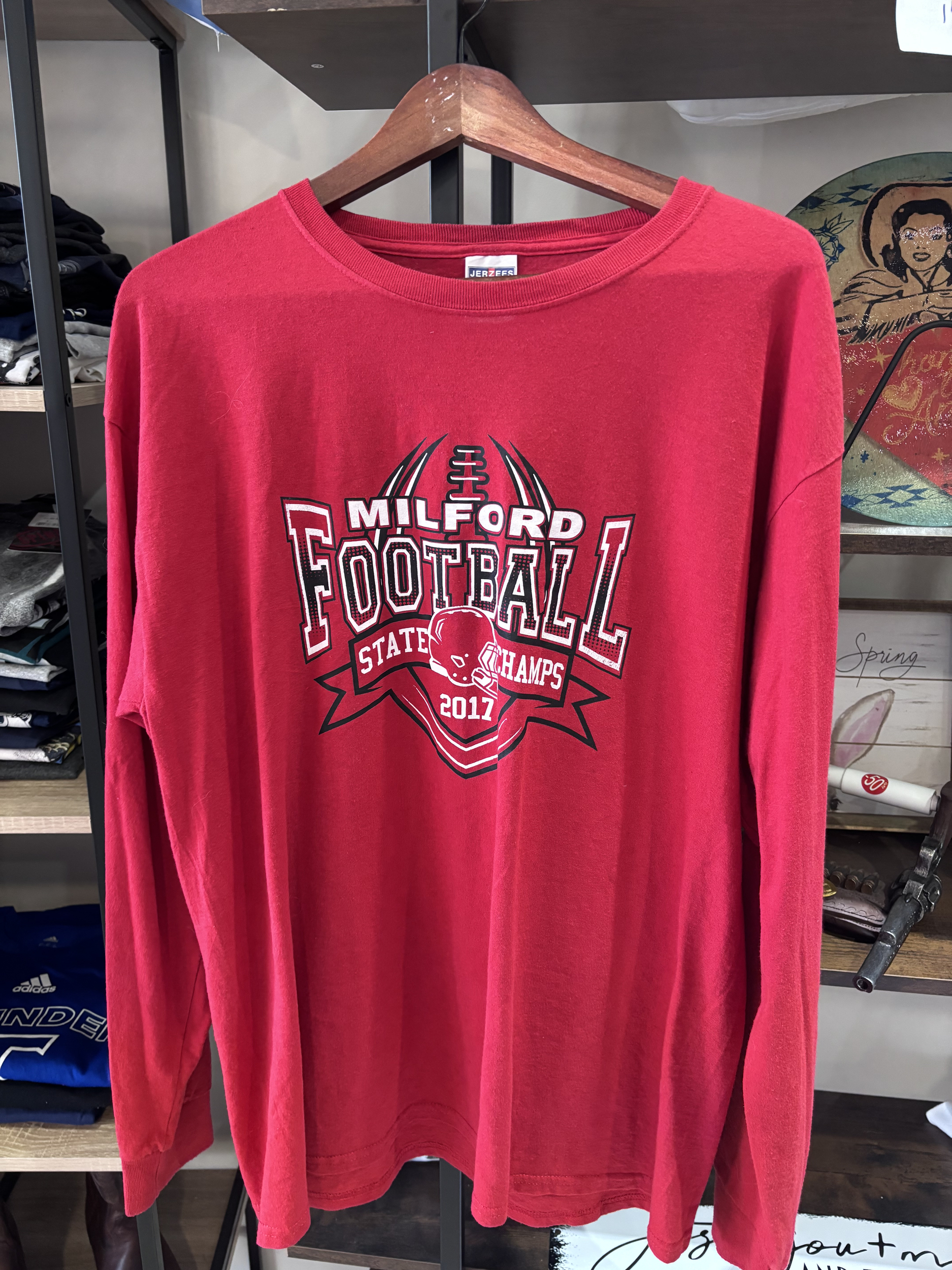 Tee shirt manches longues Football US taille L/XL